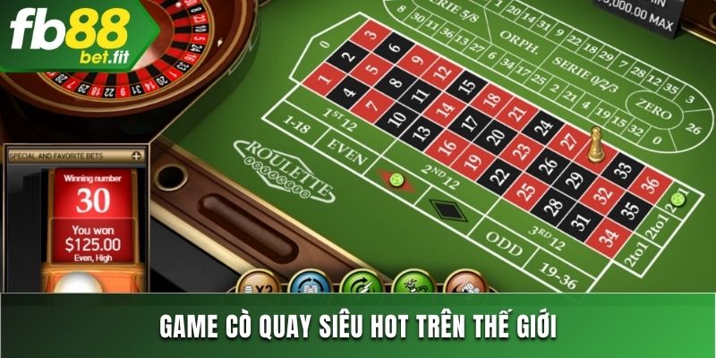 Game cò quay siêu hot trên thế giới